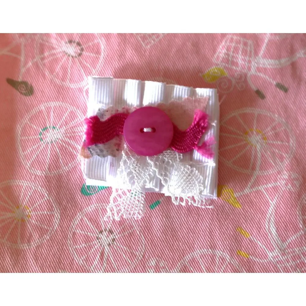 Set of 4 Fabric Gift Bags, Bicycle Design, Favor Bags, Holiday Gift Wrap